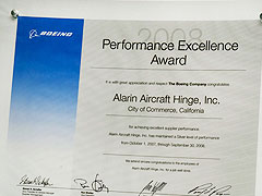 Alarin Aircraft Hinge Inc